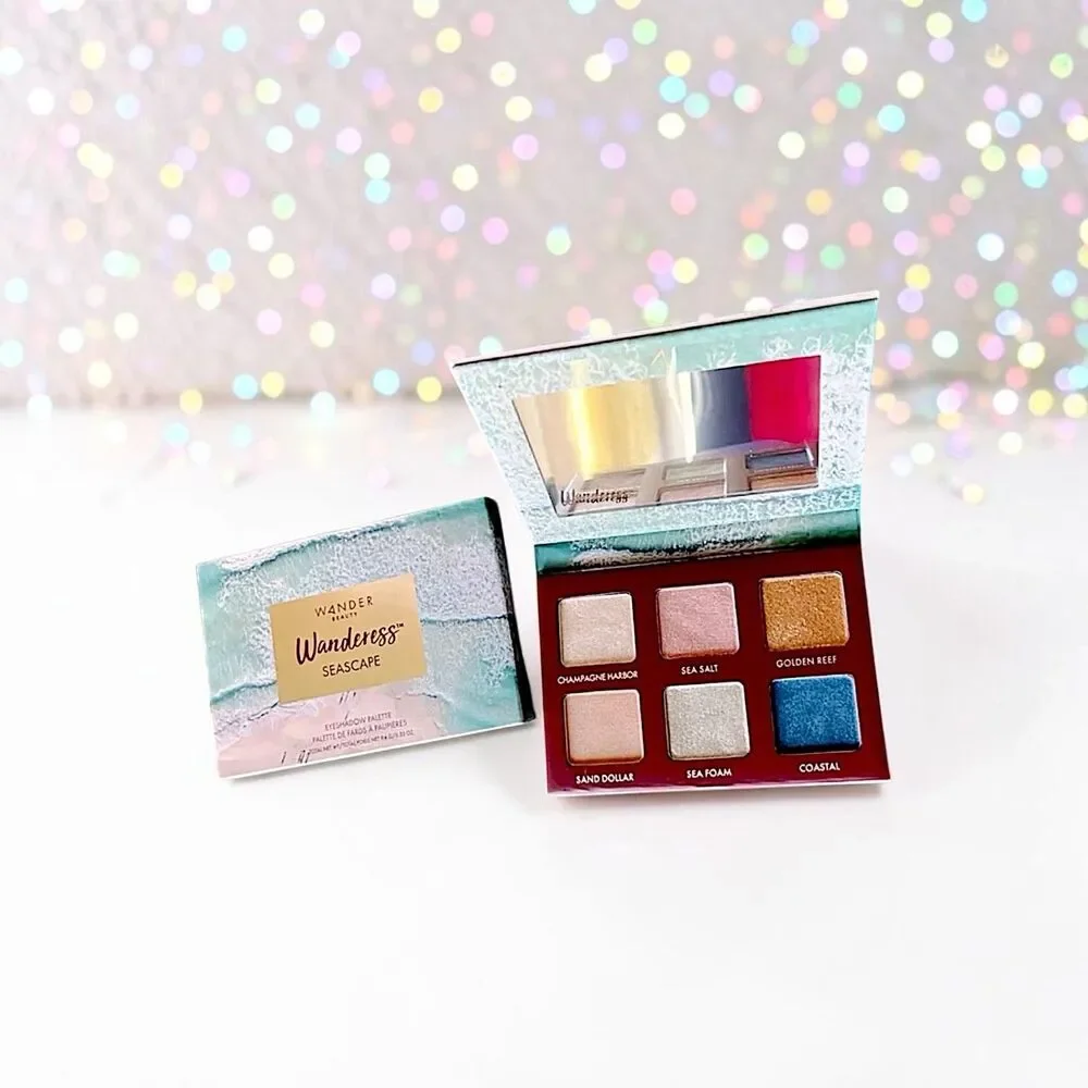 Wander beauty wanderess seascape eyeshadow palette 0.33 oz NIB